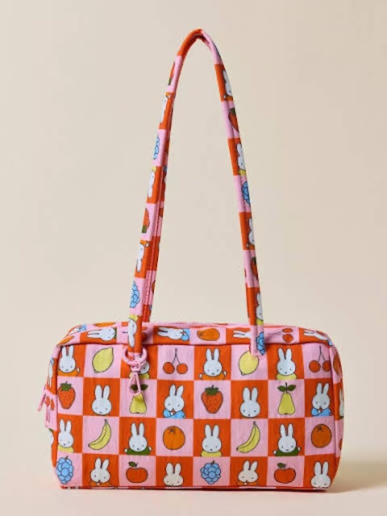 BAGGU Handbags - NWT Rare Baggu x Miffy x UO Urban Outfitters Medium Bowler Bag Checkered Fruit
